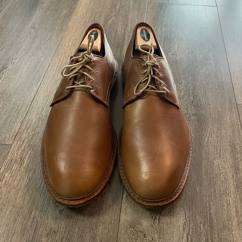Allen Edmonds Horween leather derby shoe